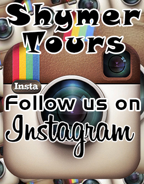 Follow Shymer Tours on Instagram