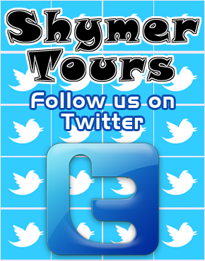 Follow Shymer Tours on Twitter