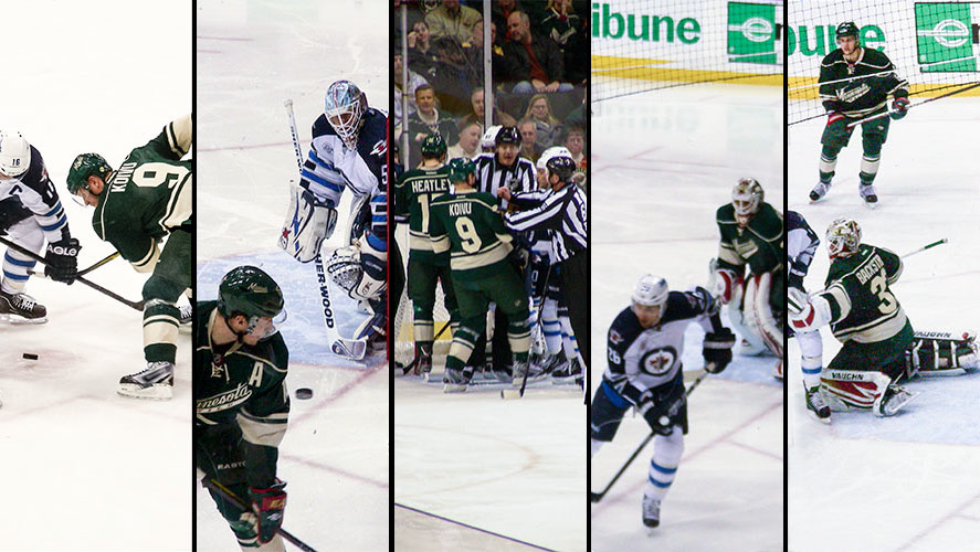 collage of wild jets game